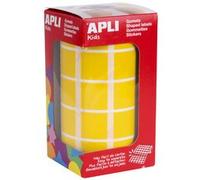 APLI Kids Gommette de couleur 'carré', en rouleau, rouge