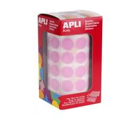 Apli Rouleau de gomets ronds - Rose