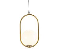 APLIQUE 24X15X51 METAL NEGRO/DORADO