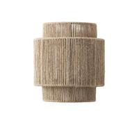 Aplique Murale Moderne en Corde de Jute ""DALIA"" E27 : Lampes Tissées à la Main pour Chambre et Salon