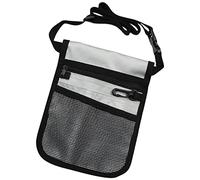 APLVFFZH Ceinture Organisateur Infirmière Sac Banane Outils Bandoulière Pochettes Multifonctions PVC Imperméable Résistant Adaptée aux Services d'urgence et, Gris