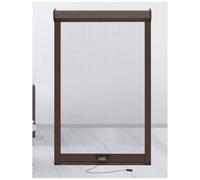 APMOE Store Moustiquaire Fenêtre Alu - Moustiquaire Enroulable en Aluminium, Moustiquaires Enroulables Verticales pour Fenêtre de Toit, Protection Contre Les Insectes