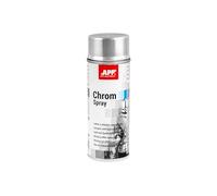 APP Chrom Spray - Bombe Peinture Chromé 400 ml | Peinture aérosol à finition effet chromé satiné, Facile à appliquer sur métal, bois, verre ou plastiques adaptés