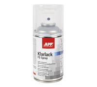 APP Klarlack FD Vernis en aérosol transparent 2K brillant | Bombe aérosol transparent idéale pour renouveler les phares de voiture | Peinture transparente à deux composants à séchage rapide | 250 ml