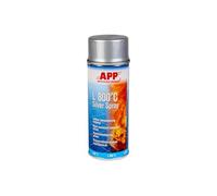 APP L 800°C - Bombe peinture haute température argentée mate 400 ml
