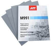 APP M991 Papier abrasif résistant à l'eau 230 x 280mm P2500, 50 feuilles