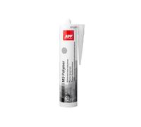APP MS Polymer Mastic pour carrosserie à pulvériser | Mastic polymère pour joints d'étanchéité et calfeutrement pour carrosserie, camping-car et caravanes démontable | Gris | 290 ml