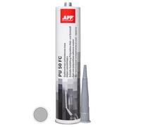 APP PU 50 FC Colle-mastic polyuréthane Gris Lot de 12 x 310 ml | Colle polyuréthane flexible pour collage métal-verre, Mastic-colle étanche multi-matériaux