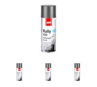 APP Rally 400 Acryl Primer Spray - Apprêt universel gris | Bombe peinture d'appret avec une excellente adhérence | Appret pour carrosserie, metal, plastique, bois | 400 ml | Gris (Lot de 4)