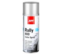 APP Rally 400 Color Spray - Bombe de peinture argentée brillante | Peinture acrylique en spray | Bombe peinture argentée brillante pour toutes les surfaces avec une haute couverture | 400 ml