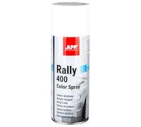 APP Rally 400 Color Spray - Bombe de peinture blanche maté | Peinture acrylique en spray | Bombe peinture blanc mat pour toutes les surfaces avec une haute couvrance | Blanc mat | 400 ml