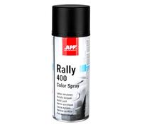 APP Rally 400 Color Spray - Bombe de peinture noir mate | Peinture acrylique en spray | Bombe peinture noir mat pour toutes les surfaces avec une haute couverture | 400 ml
