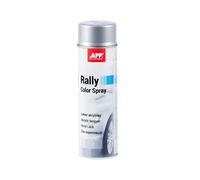 APP Rally Color Spray - Bombe de Peinture Argentée Brillante | Peinture Acrylique Argentée en Spray | Vernis Argent Brillant pour toutes les Surfaces avec Haute Couverture | Argent Brillant | 500 ml