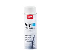 APP Rally Color Spray - Bombe de Peinture Blanche Brillante | Peinture Acrylique Blanche en Spray | Vernis Blanc Brillant pour toutes les Surfaces avec Haute Couverture | Blanc Brillant | 500 ml