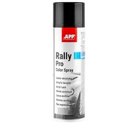 APP Rally PRO Color Spray Bombe Peinture acrylique noire brillant 500 ml