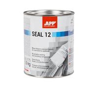 APP SEAL 12 - Colle-mastic pour joints d'étanchéité à appliquer au pinceau | Mastic colle étanche pour divers matériaux | Colle carrosserie voiture | Gris foncé | 1 kg