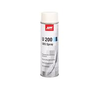 APP U200 UBS Spray - Bombe protection carrosserie voiture Blanc 500 ml | Antirouille et Anti-Gravillon, Résine Synthétique et Caoutchouc, Protection Châssis et Bas de Caisse Longue Durée