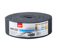 APP WS 222 Rouleau abrasif 100 mm x 10 m Gris, grain 320-360 | Abrasif non tissé pour ponceuse bois, métal, acier et inox, Laine à poncer grain fin