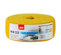 APP WS 222 - Rouleau de non-tissé abrasif, 100 mm x 10 m, jaune | Abrasif non tissé pour ponceuse bois, métal, acier et inox | Laine à poncer microgranulaire, grain : 1000-1200
