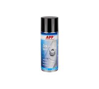 APP Zink Alu 19 - Spray de zinc et aluminium Argent 400 ml | Bombe antirouille métal, Protection anticorrosion, Résistant à la chaleur et séchant rapidement