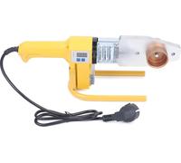 Appareil à souder les tubes plastiques - Appareil à souder les manchons pour PPR/PE/PP - Ø20-63 mm - Soudage par fusion - 2,1 kg - 335×120×135 mm - Jaune vif