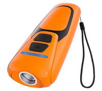 Appareil anti-aboiement pour chiens à ultrasons, portée de 15 mètres, rechargeable, couleur orange
