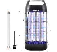 Appareil anti-insectes à lumière UV, système électrique de destruction des insectes, lampe anti-moustiques sans produits chimiques pour l'intérieur et l'extérieur.