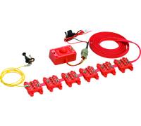 Appareil autonome à brosses haute tension et à ultrasons k&k