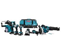 Appareil combiné Makita 18 volts pour visser, percer, poncer, scier et monter, avec outil multifonction