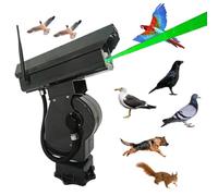 Appareil De Contrôle des Oiseaux 1 W - Rotation 360° avec Mode Croisière Automatique, Dispositifs Effaroucheurs d'oiseaux pour Extérieur avec Commande par Application,Ferme, Verger