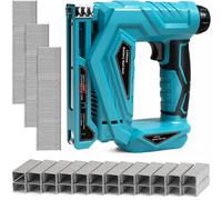 Appareil de fixation de clous 2-en-1, calibre 18GA, avec une cadence de 150 clous par minute, comprenant 1000 clous et 1000 attaches