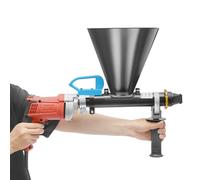 Appareil de jointoiement électrique 700W, pompe à mortier avec buses rondes et plates, adapté pour la réparation murale, l'installation de portes et les climatiseurs, 220V, réservoir de mortier 23 x