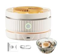Appareil de lavage pour fruits et légumes Rinceur Rotatif Purificateur | Purificateur de fruits sans fil USB pour les fruits, les légumes, la salade, la laitue, les baies, les pommes de terre, les