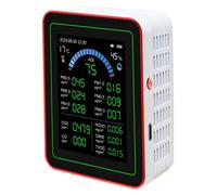 Appareil de mesure de la qualité de l'air – CO2, TVOC, portable, écran de 2,8 pouces