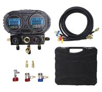 Appareil de mesure numérique à distributeur unique, climatisation, kit de recharge de réfrigérant, manomètre et vacuomètre pour systèmes CVC