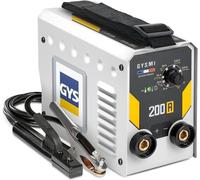 Appareil de soudage GYSMI 200 A, pour électrode enrobée, 200 A, monophasé, 230 V (MMA), avec fonctions Arc Force, Anti-adhérence et Hot Start