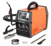 Appareil de soudage MIG 200A - Inverter HIM200 - 4-en-1 MIG/MMA/TIG (avec amorçage par grillage)/Pistolet à bobine - Soudage à fil fourré sans gaz - Alimentation automatique du fil de 0,6 à 1,0 mm - 2