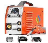 Appareil de soudage MIG/MAG - MT2000II - 4-en-1 MMA/MIG sous gaz/MIG sans gaz/TIG à levée -synergique - Onduleur IGBT - Prise UE 220 V - Débit de fil 3–18 m/min