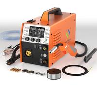 Appareil de soudage MIG250 - 250 A - 3-en-1 MIG/MMA/TIG - Onduleur IGBT - Débit de fil 2–14 m/min - 12,5 kg - Rouge rouille