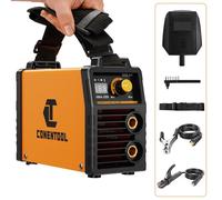 Appareil de soudage MMA 200A portable, type onduleur IGBT, pour soudage par arc électrique en courant continu. Idéal pour les travaux de réparation domestique, la construction métallique et la soudure