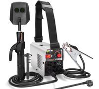 Appareil de soudage MMA - Inverseur IGBT - Poste à souder à courant continu - Poste à souder à arc - Sans gaz de protection - Éclairage LED - Prise européenne