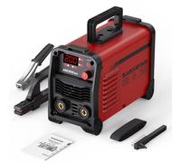 Appareil de soudage - MMA/TIG à onduleur 2-en-1 - 20–200 A - Technologie à onduleur IGBT - Écran LED numérique - Prise UE 230 V - Modèle compact - 1 kit - Bleu marine