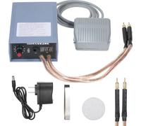 Appareil de soudage par points 5000W pour batteries 18650 - Mini kit de soudage - portable - pour nickel jusqu'à 0,2 mm - tension européenne - avec électrode de soudage