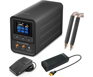Appareil de soudage par points - Machine de soudage par points portable - 999 niveaux, condensateur super 2,8V - Pour batterie lithium 18650 - Plaque de nickel de 0,6 mm - Prise européenne