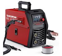 Appareil de soudure 3-en-1 – MIG/TIG/MMA – Inverseur – 145A – 220V – Poste à souder semi-automatique synergique – IGBT – Pour bricoleurs et ateliers