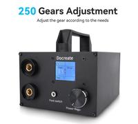 Appareil de soudure par points LCD - Machine à souder par condensateur - Écran de 45 cm - 250 niveaux de réglage - Bande de nickel de 0,1 à 0,3 mm - Portable, 3,3 kg - Pour batteries