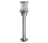 Appareil d'éclairage extérieur OSRAM ENDURA Classic, 55 cm, douille E27, en acier inoxydable, indice de protection IP44, sans ampoule, avec diffuseur en verre transparent, idéal pour les allées, les e