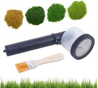 Appareil électrostatique pour gazon - Appareil manuel - Portable - Mini - 3 V CC - Noir