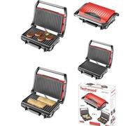 APPAREIL Grill Viande / Panini / Bac récupérateur de graisse anti-adhésive 1500W Haute qualité
