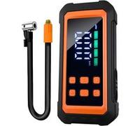 Avizar Appareil Multifonction avec Compresseur d'Air et Booster de Démarrage Noir / Orange